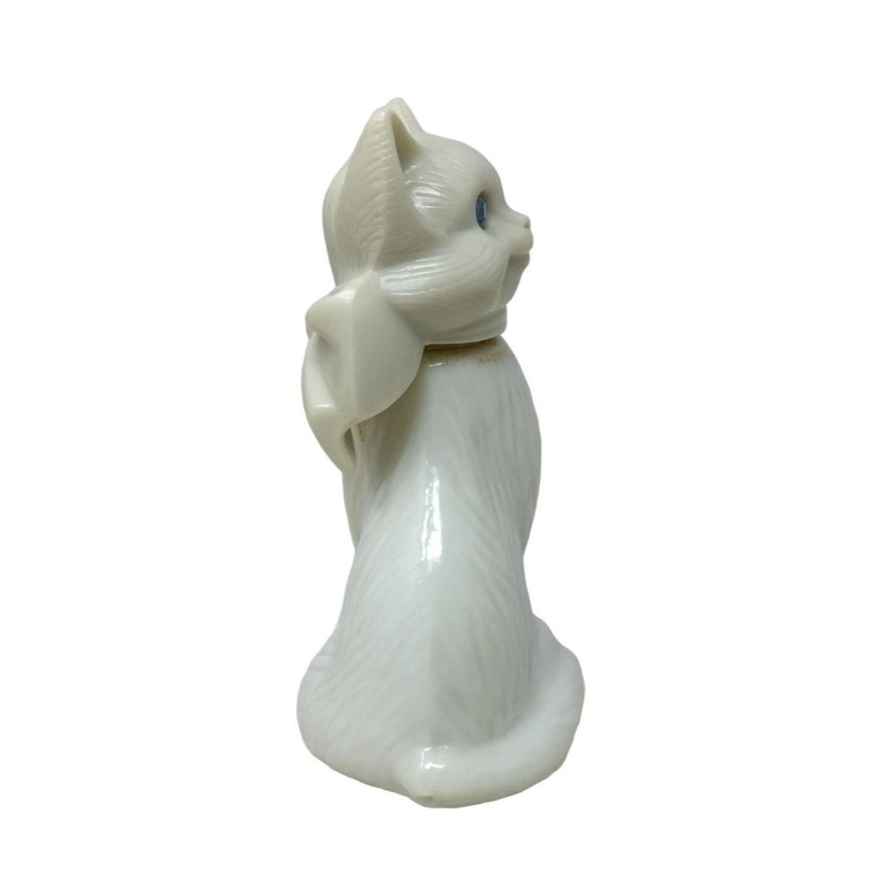 Vintage Sweet Honesty Avon Topaze Cologne/Perfume In Cat With Bow Shaped Bottle View 5